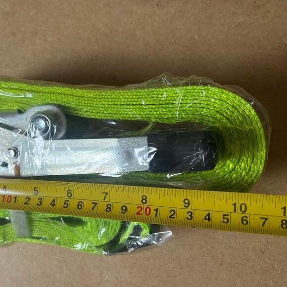 Sealed Neon Green Ratchet Strap - Picture 5 of 6